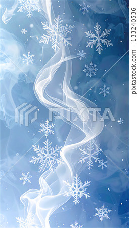 冬日天空飄舞的雪花 - 抽象煙霧背景 1 冬日天空飄舞的雪花 - 抽象煙霧背景 1 133240536