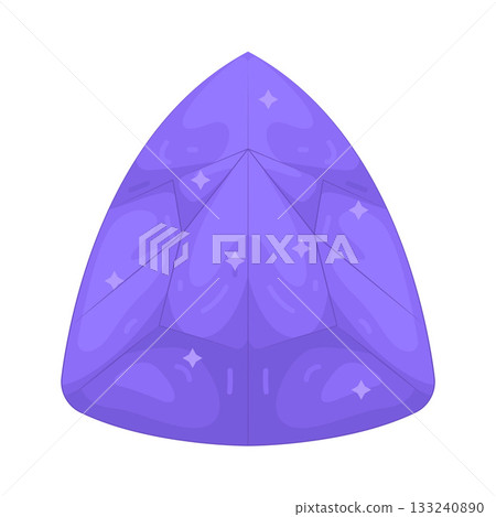 Illustration of purple gem 133240890