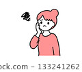 焦慮不安的女性 02 133241262
