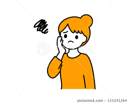 焦慮不安的女性 04 焦慮不安的女性 04 133241264