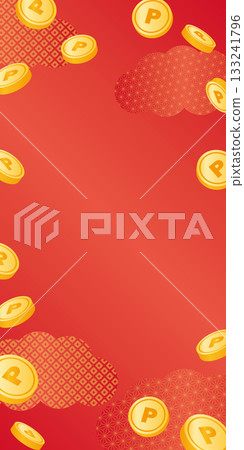 Japanese pattern background 133241796