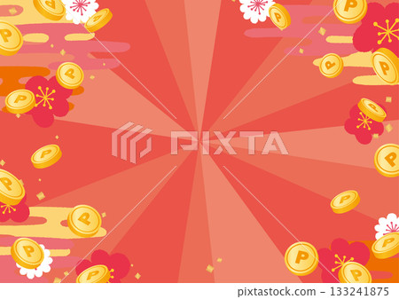 New Year's point campaign background 133241875
