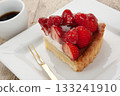 Strawberry tart 133241910