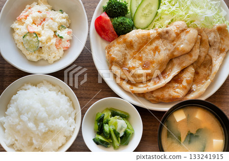 Grilled pork ginger Grilled pork ginger 133241915
