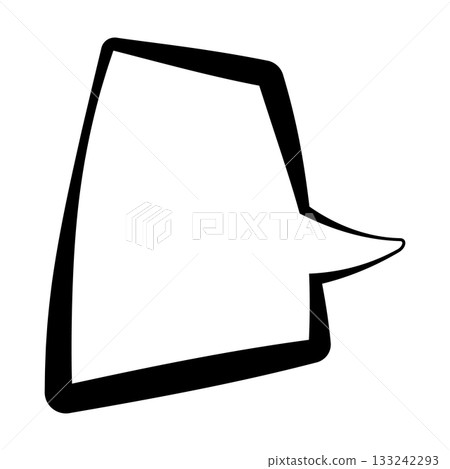 黑色對話框的插圖 133242293