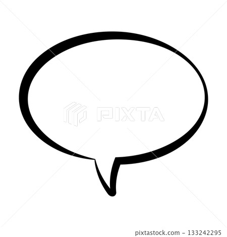 黑色對話框的插圖 133242295