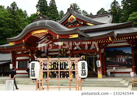 夏季參拜盛岡八幡神社 133242544
