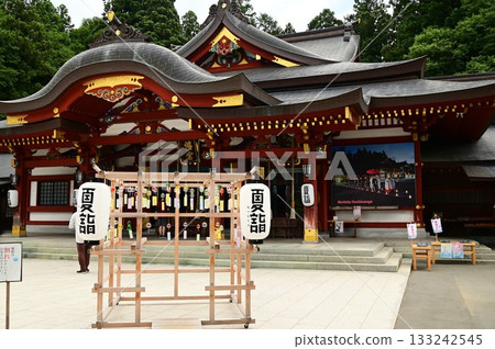 夏季參拜盛岡八幡神社 133242545
