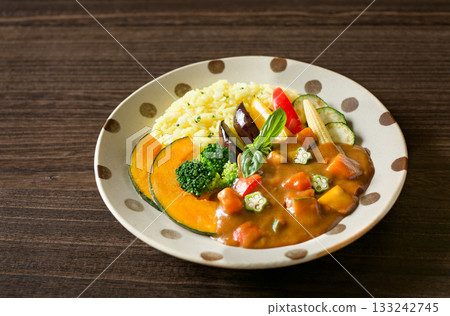 Summer vegetable curry Summer vegetable curry 133242745