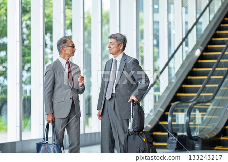 Businessman senior man 133243217