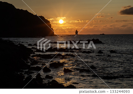 沙科坦的日落美極了 133244093