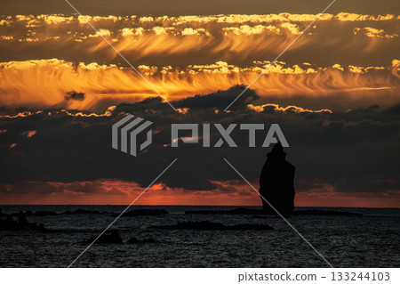 Gorgeous Shakotan sunset 133244103