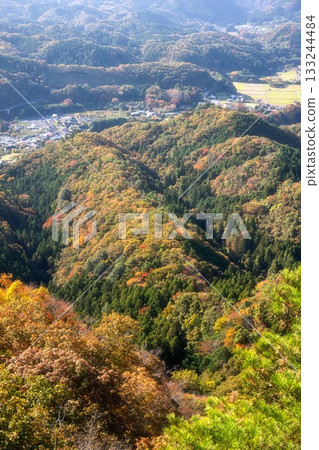Autumn leaves around Fukuroda Falls in Daigo Town, Ibaraki Prefecture Autumn leaves around Fukuroda Falls in Daigo Town, Ibaraki Prefecture 133244484
