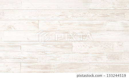 橫向背景圖，展現一面老舊的木板牆，牆體由淺白色、紋理清晰的粗鋸木材構成。 133244519