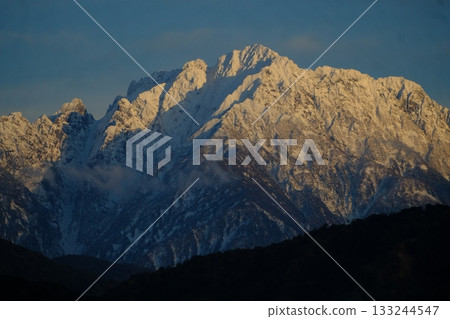 傍晚的鶴木山 133244547