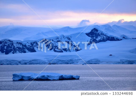 The ultimate hidden gem: Antarctica at dawn 133244698