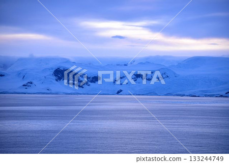 The ultimate hidden gem: Antarctica at dawn 133244749