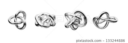 contrasting studio photographs of metal sculptures demonstrating intricate symbolism and transformations contrasting studio photographs of metal sculptures demonstrating intricate symbolism and transformations 133244886