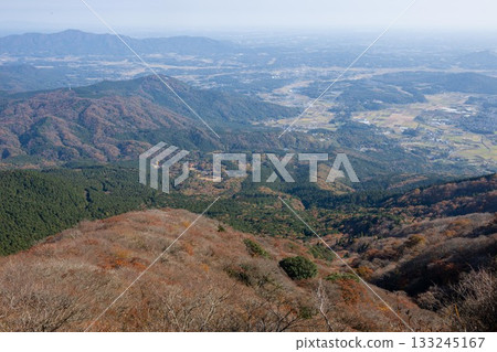 Autumn leaves on Mount Tsukuba - Mountain climbing scenery Autumn leaves on Mount Tsukuba - Mountain climbing scenery 133245167