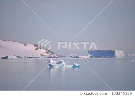 終極未開發地區，南極洲，夏日風光 133245199