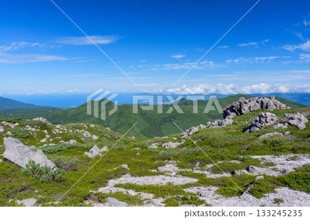 View from the hiking trail at Iwaonupuri in Niseko View from the hiking trail at Iwaonupuri in Niseko 133245235