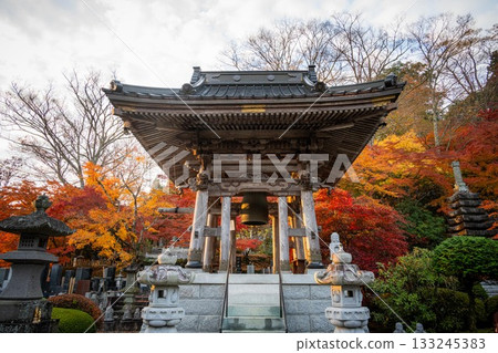 Autumn leaves in Ibaraki - Eigenji Momiji Temple Autumn leaves in Ibaraki - Eigenji Momiji Temple 133245383