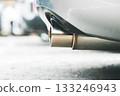 Aftermarket car muffler 133246943