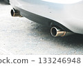 Modified car muffler (twin) 133246948