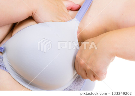 Fat woman big breast wearing bra Fat woman big breast wearing bra 133249202