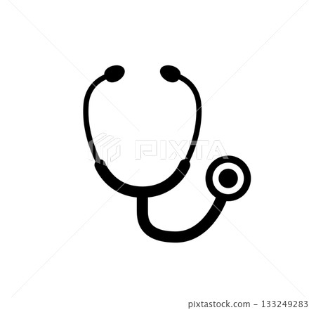 聽診器圖示插圖/向量圖 聽診器圖示插圖/向量圖 133249283