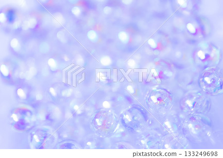 Glass balls and sparkling background material 133249698