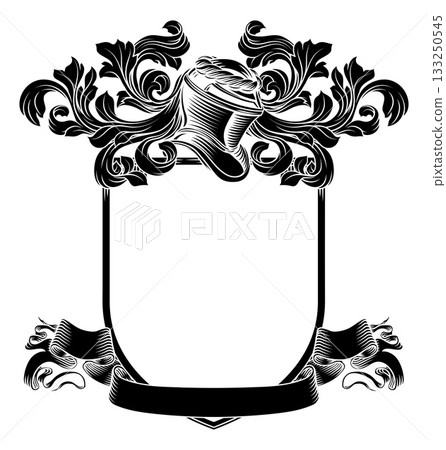 Coat of Arms Crest Knight Family Shield Heraldry Coat of Arms Crest Knight Family Shield Heraldry 133250545