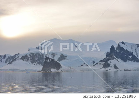 The ultimate hidden gem: Antarctica at dawn 133251990