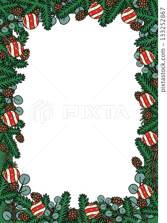 Christmas lease frame 133252867