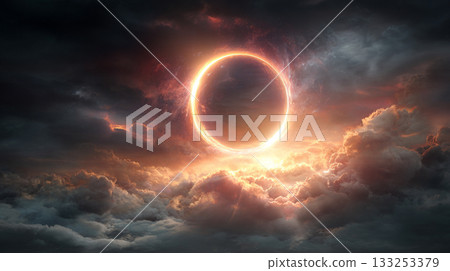 令人驚嘆的日食人工智慧圖像 令人驚嘆的日食人工智慧圖像 133253379