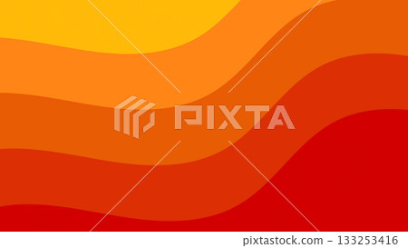 Abstract Horizontal Gradient Flow with Smooth Curves on Light Background Abstract Horizontal Gradient Flow with Smooth Curves on Light Background 133253416