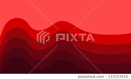 Abstract Horizontal Gradient Bands in Deep Shades on Light Background Abstract Horizontal Gradient Bands in Deep Shades on Light Background 133253418