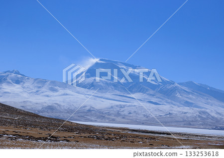 Mount Namu Na'ni Peak landscape in tibet, China Mount Namu Na'ni Peak landscape in tibet, China 133253618