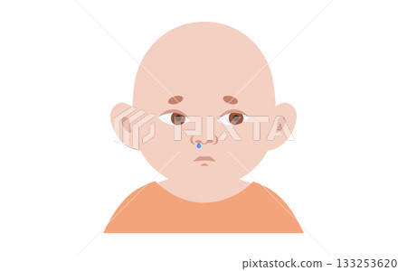 Runny nose poster Runny nose poster 133253620