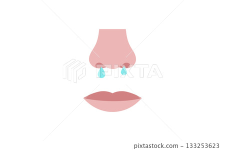 Runny nose poster Runny nose poster 133253623