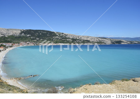 Baska Bay Panorama Baska Bay Panorama 133254108