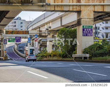 Metropolitan Expressway Route 9 Fukagawa Line Fukuzumi Entrance 133256120