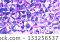 紫色閃亮寶石、玻璃和冰背景紋理 133256537