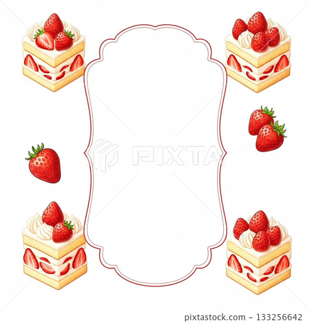 Shortcake and strawberry pop frame 133256642