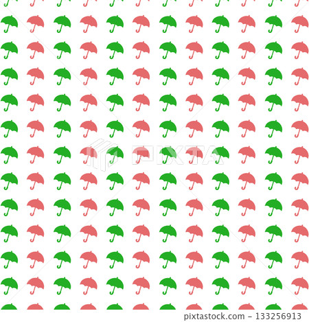 Red and green umbrella background material 133256913