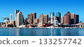 Panoramic skyline of Boston, Massachusetts, USA 133257742