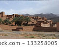 View to Ouarzazate old city aka kasbah and Crane nest, Morocco 133258005