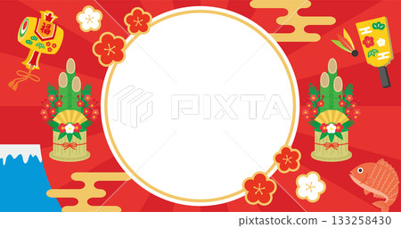 新年促銷橫幅廣告 133258430