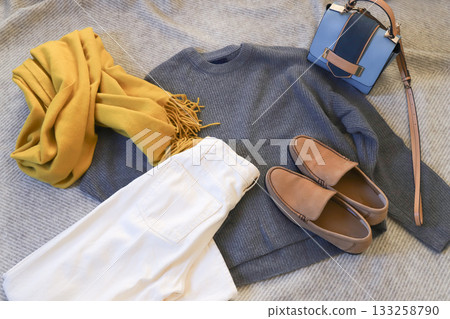 Winter clothes coordination Winter clothes coordination 133258790