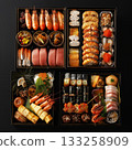 Luxury New Year's dishes 133258909